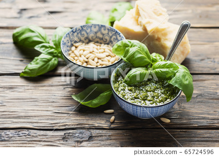Typical Italian pesto 65724596