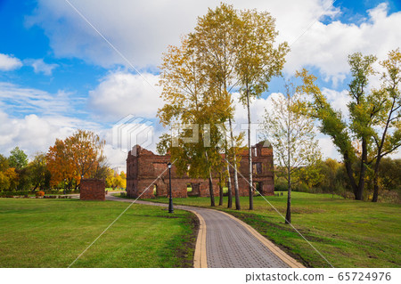 old mill in loshitsky park minsk 65724976