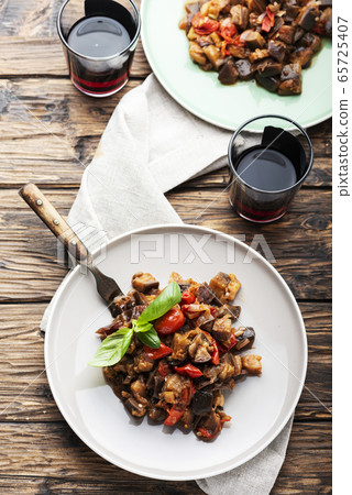 Traditional sicilan eggplant dish 65725407