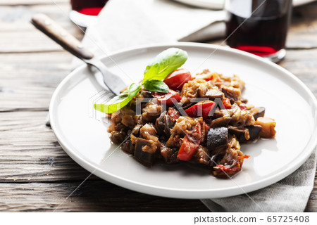 Traditional sicilan eggplant dish 65725408