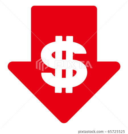 Price cut arrow 65725525
