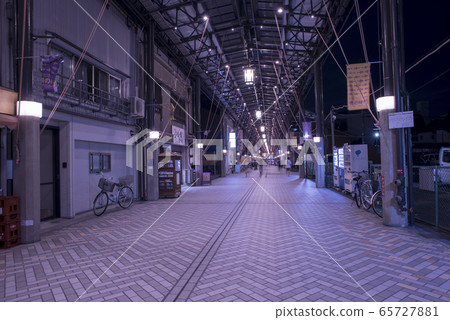 Yotsuken Road at night, Entonji Yotsuken Road at night, Entonji 65727881