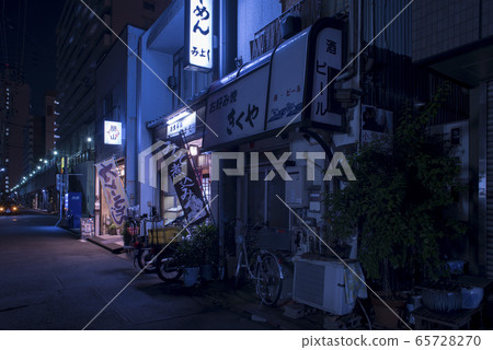 Yotsuken Road at night, Entonji Yotsuken Road at night, Entonji 65728270