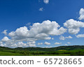 藍天白雲飄浮 65728665