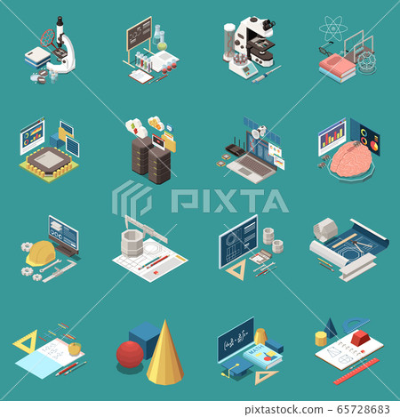 STEM Education Concept Icons - Stock Illustration [65728683] - PIXTA