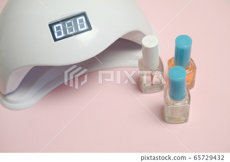 UV diode lamp lights for nails and set of cosmetic 65729432