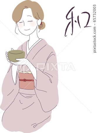 茶會和服女人 茶會和服女人 65732003