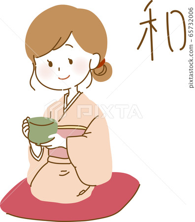 茶會和服女人 茶會和服女人 65732006