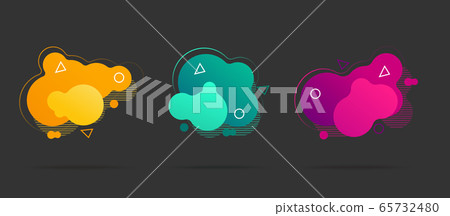 Dynamic modern fluid mobile for sale banners. Sale banner template design. Super sale special offer set.Vector illustration 65732480