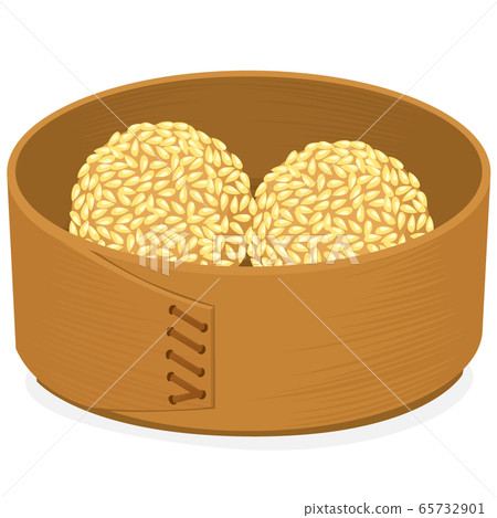 Dim sum sesame dango 65732901