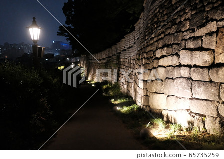 首爾市的夜景 65735259