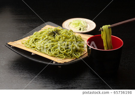 茶蕎麥麵 茶蕎麥麵 65736198