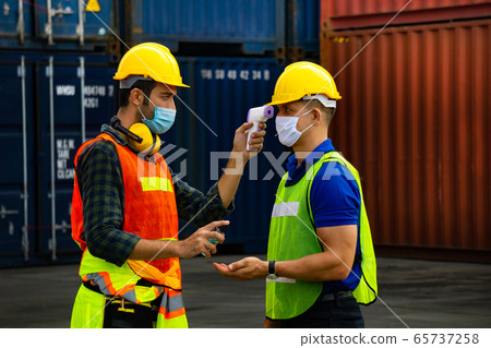 Check body temperature Before working in the Check body temperature Before working in the 65737258