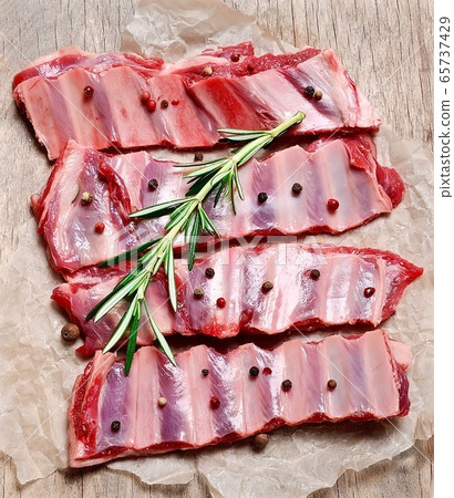Meat ribs Meat ribs 65737429