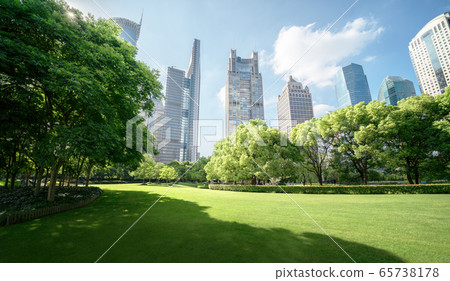 Green Space, Lujiazui Central, Shanghai, China Green Space, Lujiazui Central, Shanghai, China 65738178
