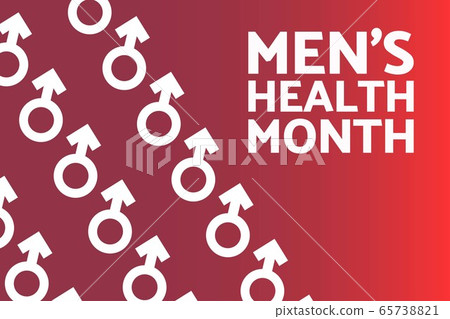 Men’s Health Month. Holiday concept. Template for background, banner, card, poster with text 65738821