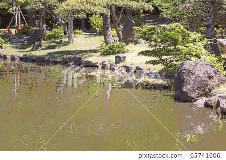 Rough finish, Tsurumai park entourage 65741606