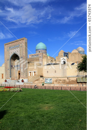 Mausoleum of Shahizinda in Samarkand Mausoleum of Shahizinda in Samarkand 65743974