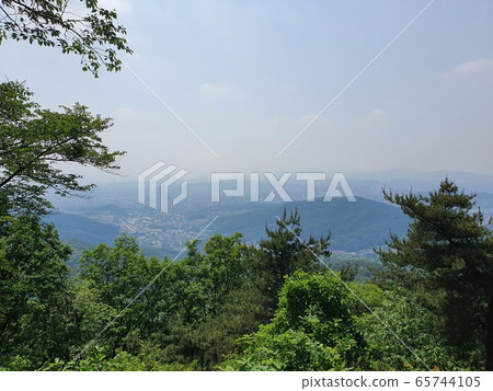 Top of taejo mountain 65744105