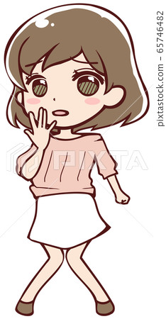 Worried anime-like sister Worried anime-like sister 65746482