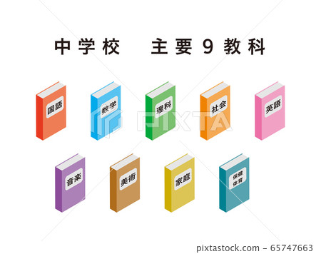 教材圖標設置為9個主要初中科目 65747663