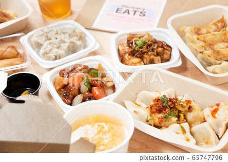 Home delivery, takeaway, Chinese food 65747796