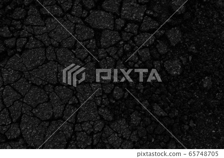 破碎的瀝青 65748705