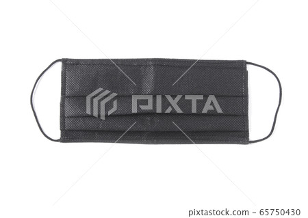 Black medical mask 65750430