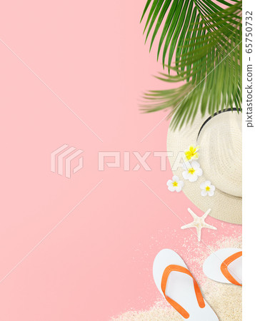 背景沙海灘粉紅色 背景沙海灘粉紅色 65750732