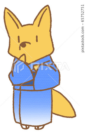 Fox in Yukata (blue) Fox in Yukata (blue) 65752751