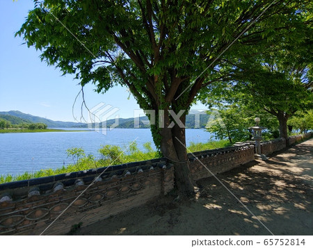 Nature, nature environment, nature scenery, landscape photography, park, yangshui, yangpyeong, two heads, two heads, mountain, trees, forest, river, sky 65752814