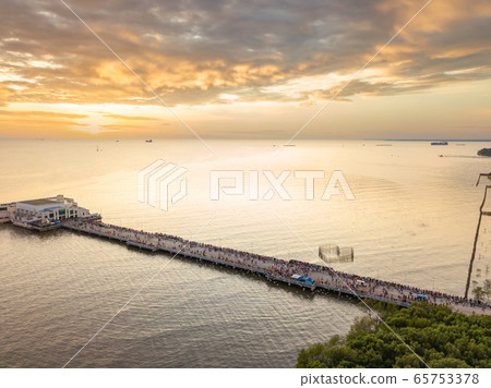 Aerial view landscape of Bang Pu Recreation Center Aerial view landscape of Bang Pu Recreation Center 65753378