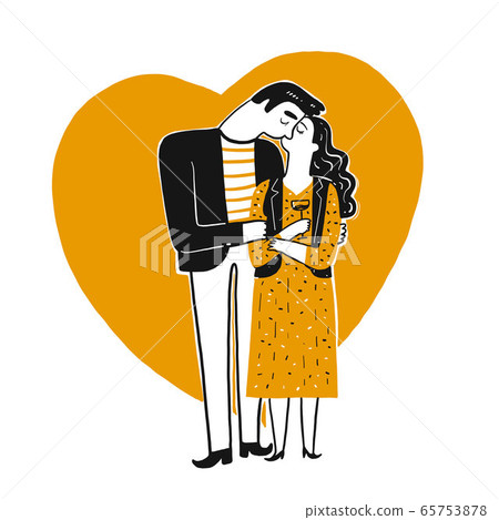 Couples kiss 65753878