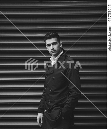 Portrait of stylish handsome young man Portrait of stylish handsome young man 65755945