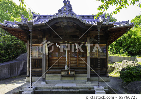 岡山縣倉敷市下水四支柱神社 65760723