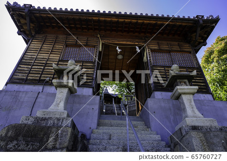 岡山縣倉敷市下水四支柱神社 65760727