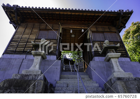 Shimotsui Four Pillar Shrine, Kurashiki City, Okayama Prefecture Shimotsui Four Pillar Shrine, Kurashiki City, Okayama Prefecture 65760728