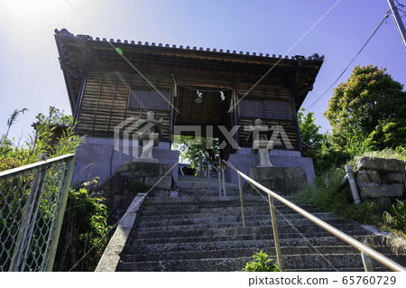 Shimotsui Four Pillar Shrine, Kurashiki City, Okayama Prefecture 65760729