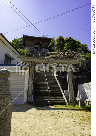 Shimotsui Four Pillar Shrine, Kurashiki City, Okayama Prefecture Shimotsui Four Pillar Shrine, Kurashiki City, Okayama Prefecture 65760737