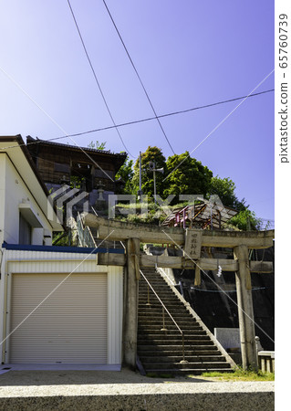 岡山縣倉敷市下水四支柱神社 65760739