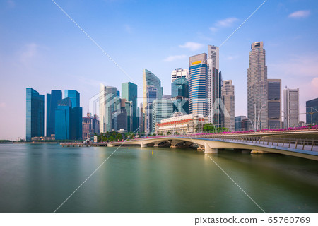 Singapore CIty Skyline 65760769