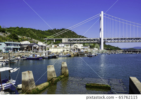 岡山縣倉敷市下水漁港 65762115