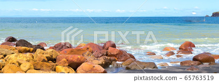 Active Volcano at White Island New Zealand. 65763519