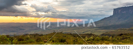 Mount Roraima banner web, Venezuela, South Mount Roraima banner web, Venezuela, South 65763552