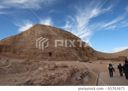 埃及阿布辛貝世界遺產寺廟 埃及阿布辛貝世界遺產寺廟 65763671