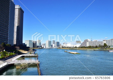 東京八丁堀、新川、佃、越中島的風景 65763806