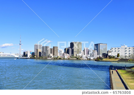Scenery of Hatchobori, Shinkawa, Tsukuda and Etchujima 65763808