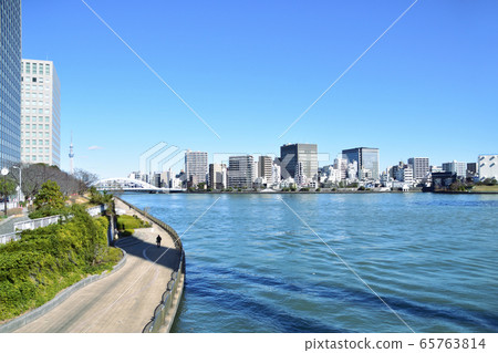 Scenery of Hatchobori, Shinkawa, Tsukuda and Etchujima 65763814