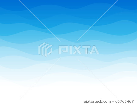 Blue ocean sea wave abstract lines vector Blue ocean sea wave abstract lines vector 65765467