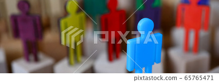 Group multi-colored silhouettes business people teamwork meeting Group multi-colored silhouettes business people teamwork meeting 65765471